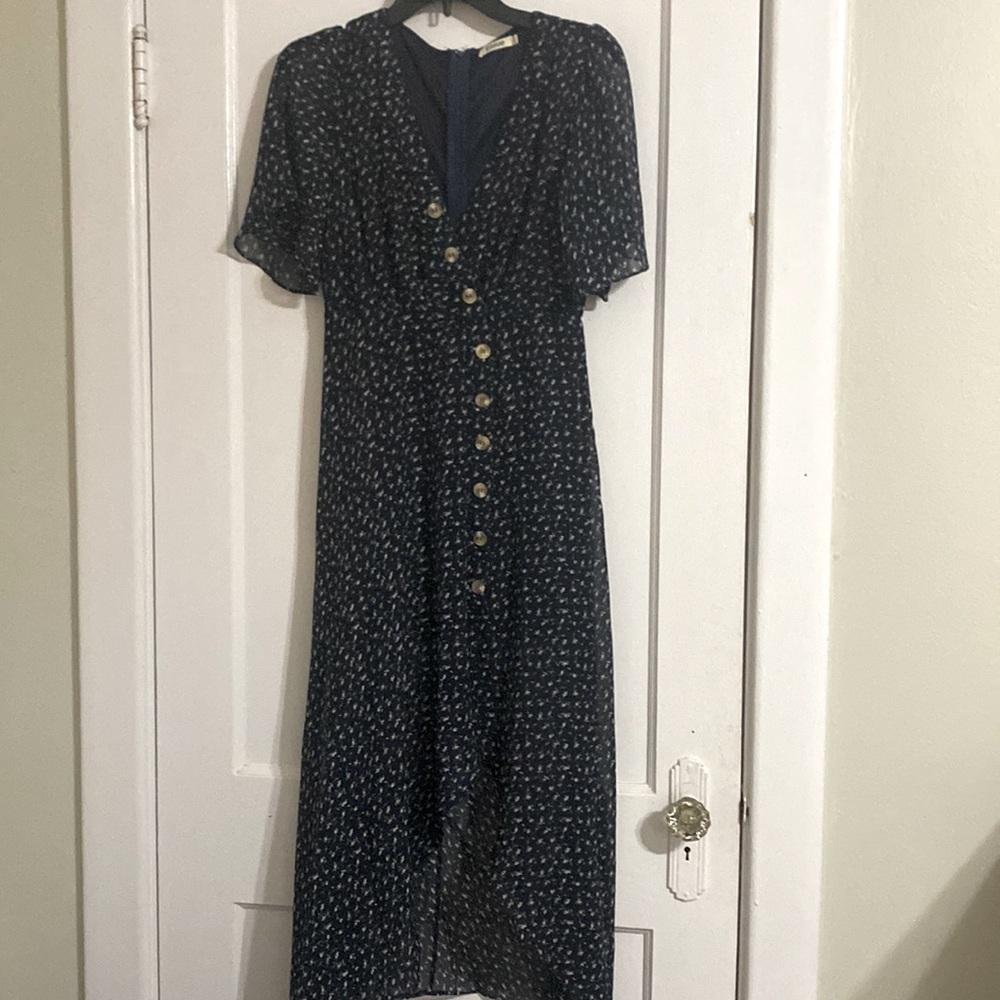 SIZE SMALL NAVY HIGH LOW DRESS